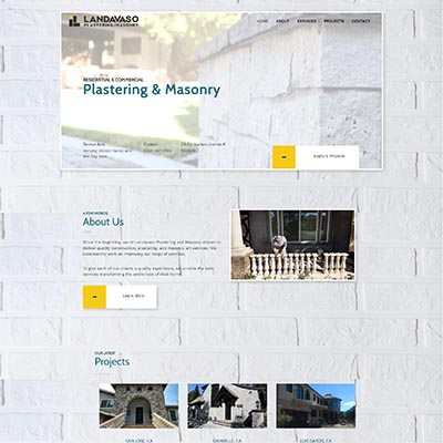 Landavaso website design by Solutionarian Marketing & Web Design