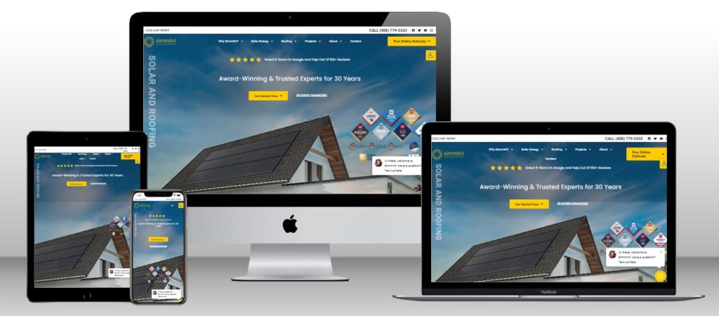 Simmitri Inc. Responsive Website Design San Jose, CA