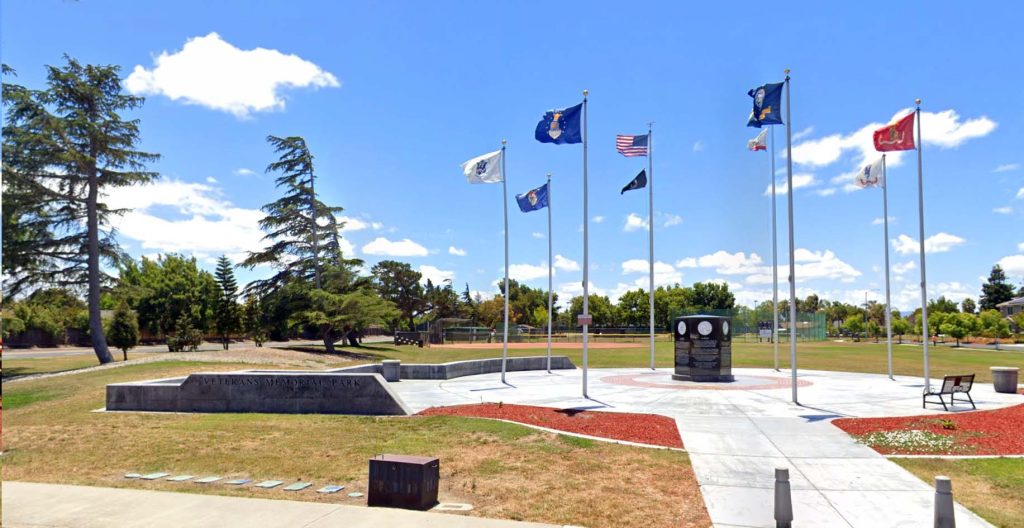 Veterans Memorial Park in Union City, CA