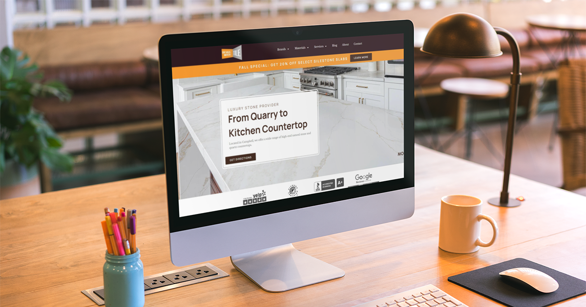 Design Miter Tile Website Campbell-CA blog featured image