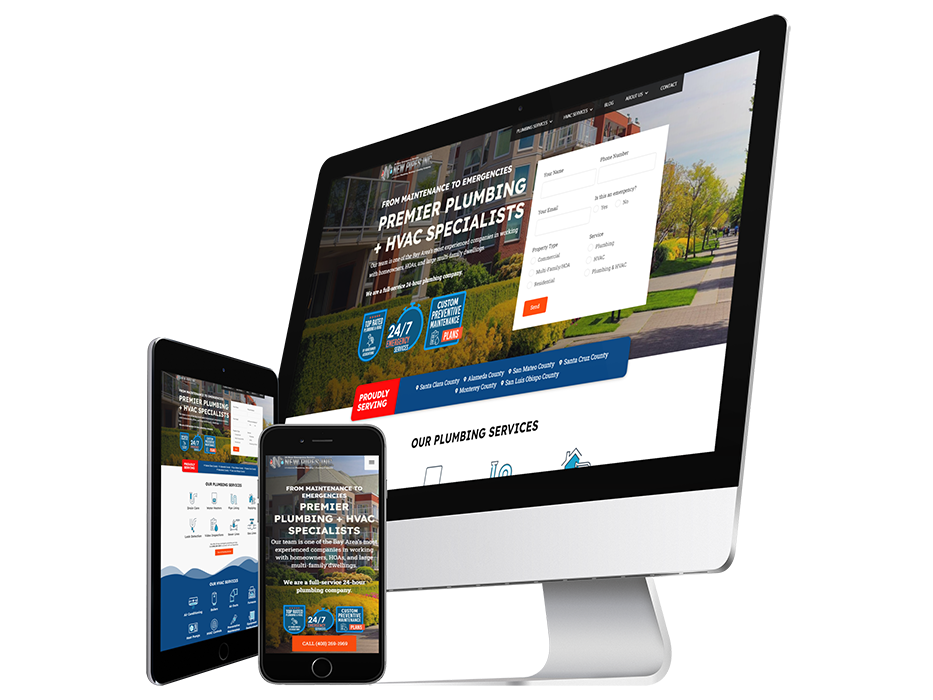 New Pipes Inc Responsive Design
