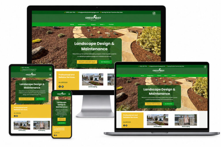 Green Bay Landscaping Building a Premium Brand That Dominates Local Search Across the San Mateo County Peninsula | Solutionarian Marketing and Web Design